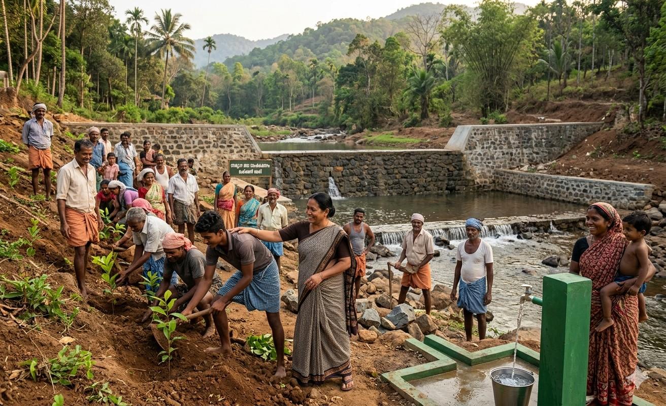 Kerala Village Achieves Water Security Through Community Action