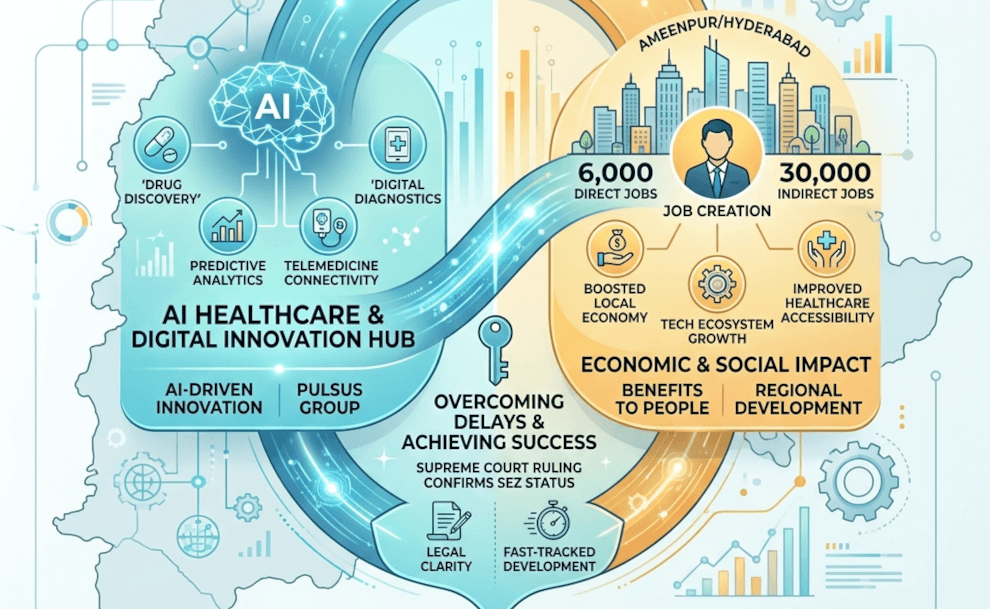 Pulsus Boosts Telangana AI Healthcare Hub with ₹500 Cr Invest