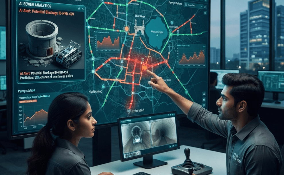 Project SHUDH: Using AI and Robots to Keep Hyderabad Drains Clean