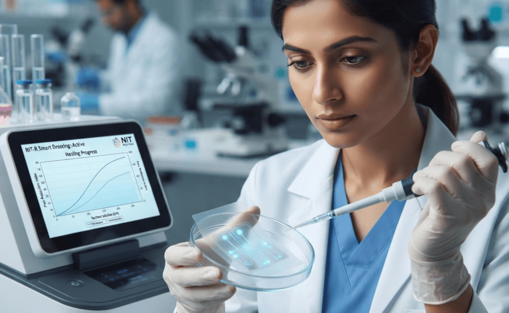 Smart Wound Dressing Tech: Faster Healing Breakthrough at NIT Rourkela