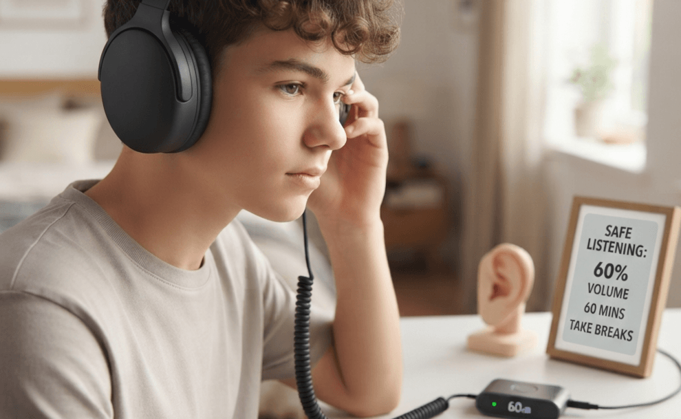 Avoid Earphone Overuse to Prevent Hearing Loss Risks