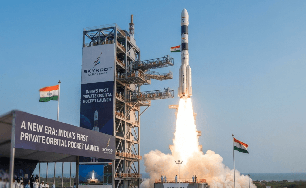India’s First Private Orbital Rocket Launches Today