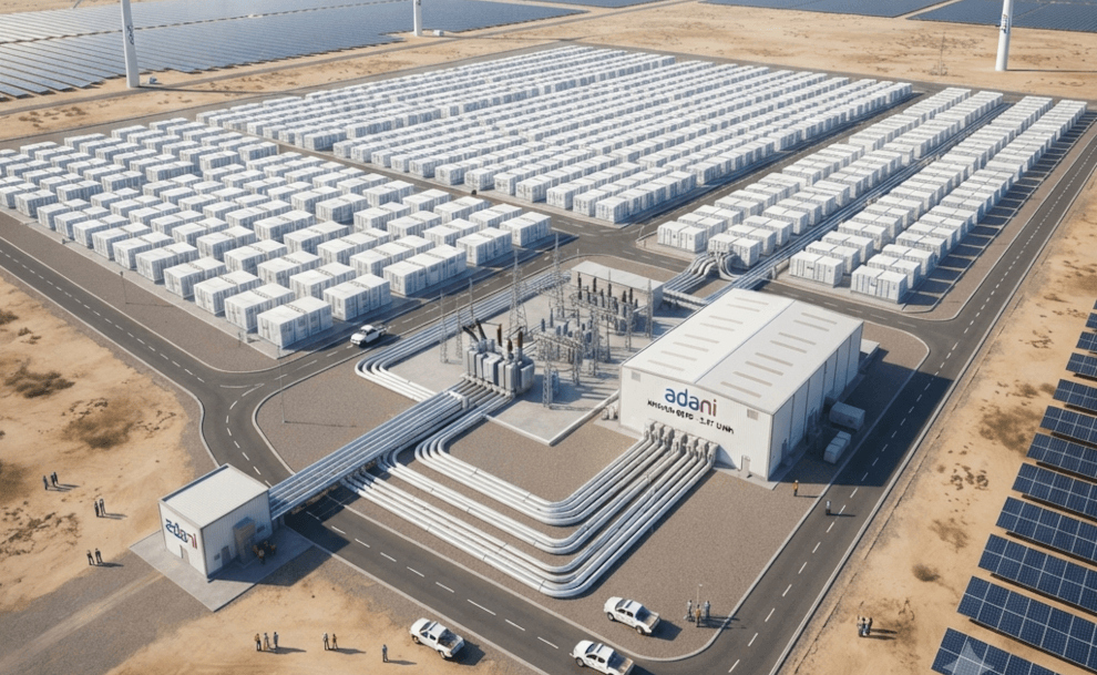 Adani Green's Giant Battery Boosts Profits and Clean Energy