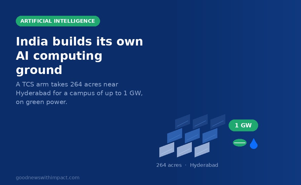 TCS arm lands 264 acres for a 1 GW AI campus