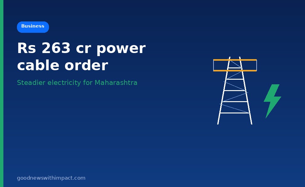 Diamond Power wins ₹263 crore MSEDCL power cable order