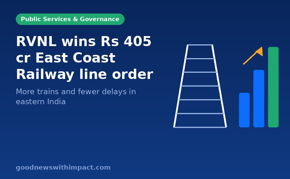 RVNL wins ₹405 crore East Coast Railway line order