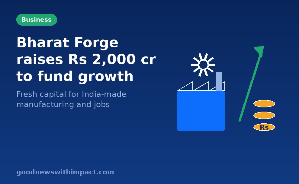 Bharat Forge opens ₹2,000 crore share sale for growth
