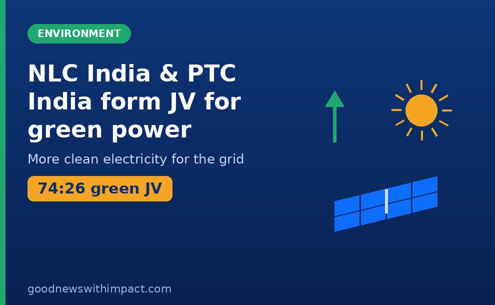 NLC India, PTC India form JV to build green power projects