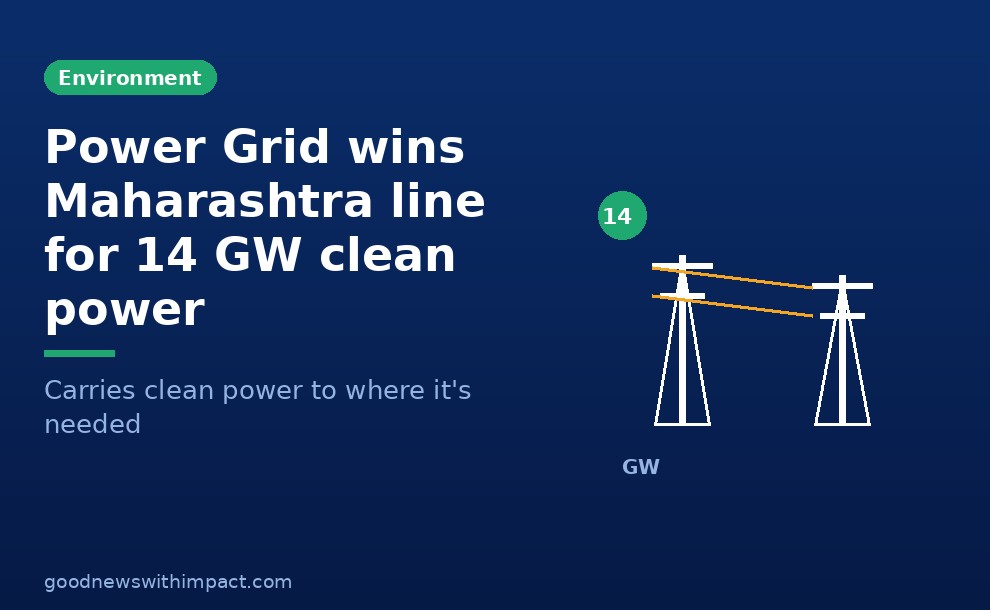 Power Grid wins Maharashtra line to carry 14 GW clean power
