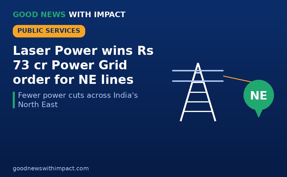 Laser Power wins ₹73 crore Power Grid order for NE lines