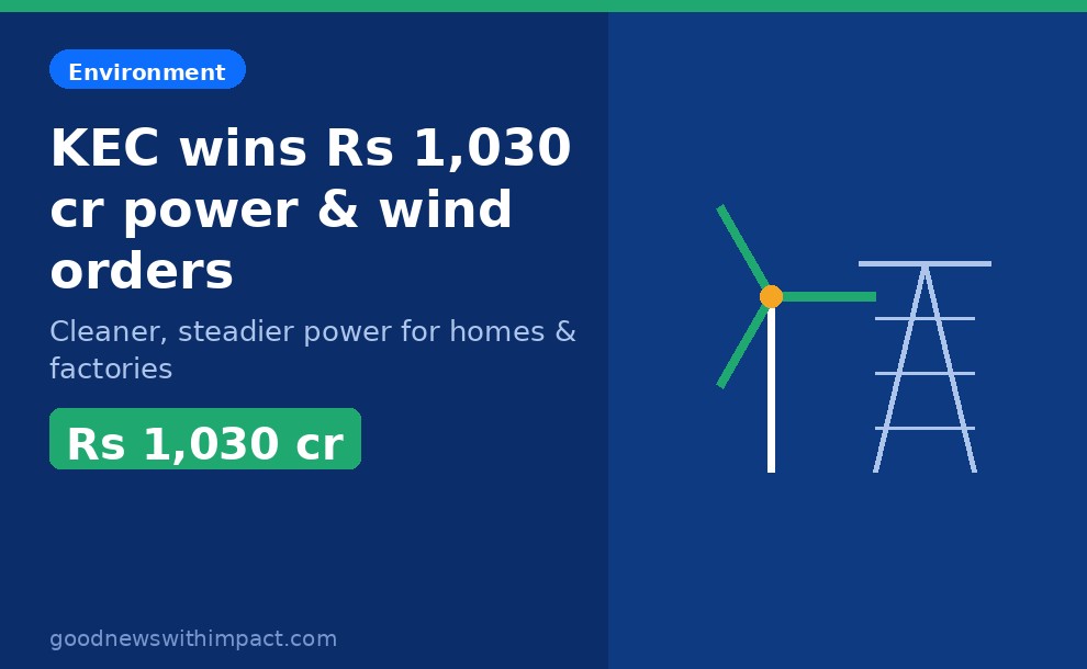 KEC International wins ₹1,030 crore power and wind orders