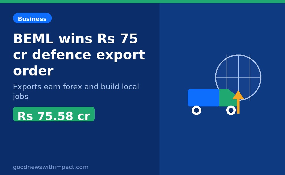 BEML bags ₹75 crore order to export army trucks abroad