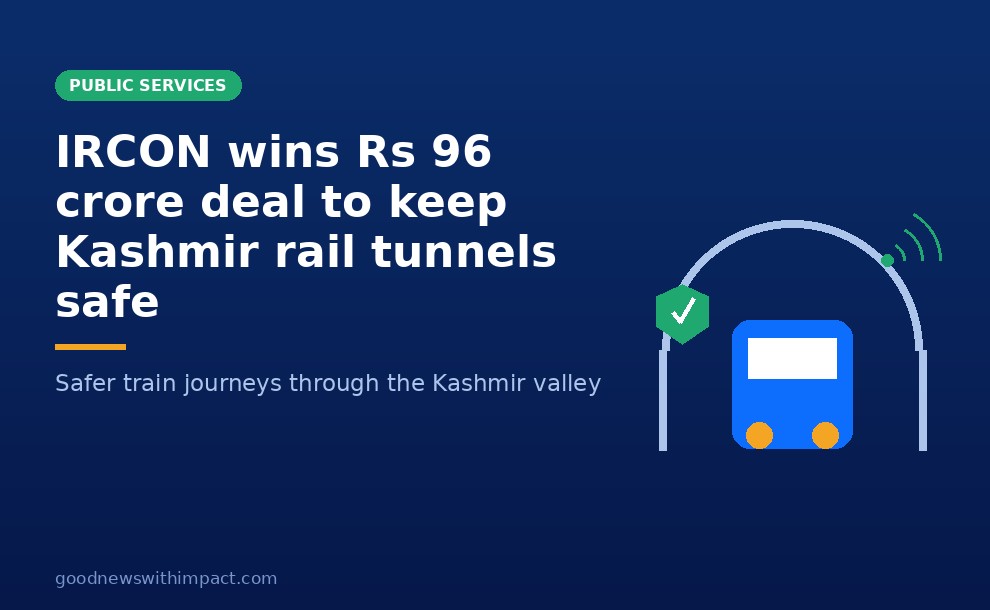IRCON wins ₹96 crore deal to keep Kashmir rail tunnels safe