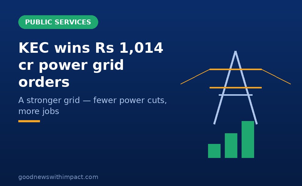 KEC International wins ₹1,014 crore power grid orders