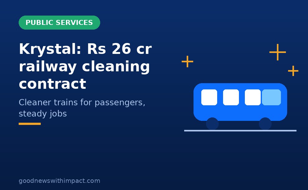 Krystal wins ₹26 crore railway cleaning contract