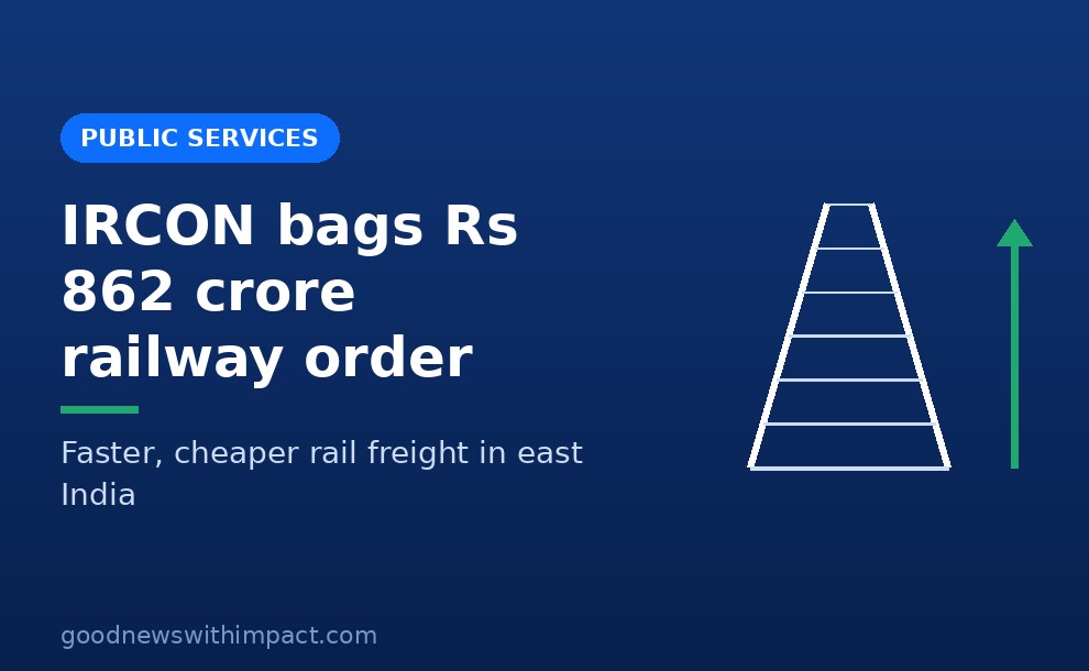 IRCON wins ₹862 crore East Central Railway line order