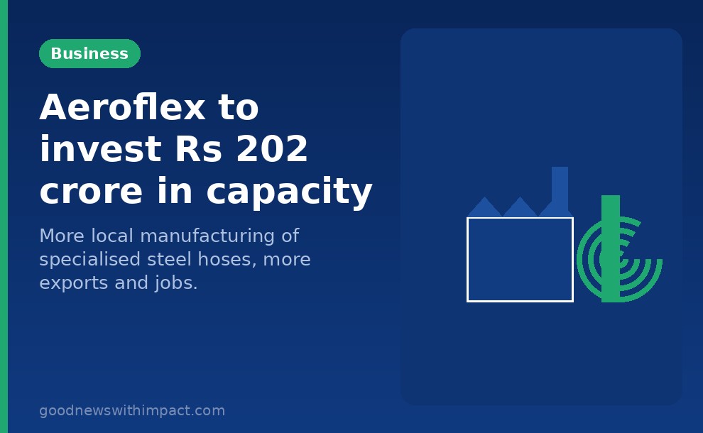 Aeroflex to invest ₹202 crore, expands steel-hose capacity