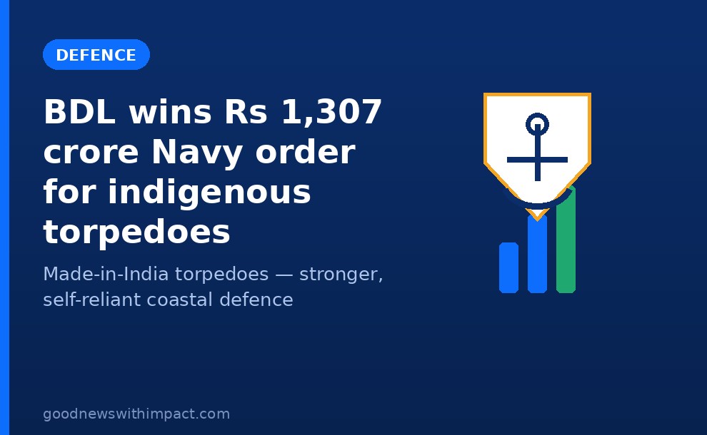BDL wins ₹1,307 crore Navy order for indigenous torpedoes